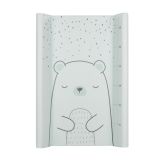 Cambiador duro PVC 80x50cm Bear with me Menta Kikkaboo