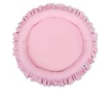 Nido con Volante Rosa My Sweet Baby - Ideal para Bebés