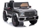 Coche Eléctrico Infantil Mercedes G63 AMG con pintura plateada