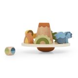 Juego de equilibrio de madera Trixie con diseño de dinosaurios