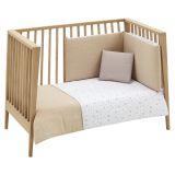 Jgo 2 Pcs.f.nordica Cuna 70 Greeny Beige 110x170x3 Cm - Cambrass