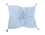 Manta Muselina para Bebé con Borlas - My Sweet Baby - Azul