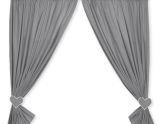 Cortinas para habitación de bebé con corazones - My Sweet Baby