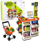 Carro de supermercado de Lean toys con luces y sonido