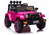 Coche eléctrico rosa BRD-7588 para paseos divertidos