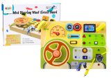 Tablero manipulativo sensorial de Lean toys con luces LED