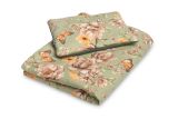 Juego de Cuna Sensillo Velvet Cot Set Square Green