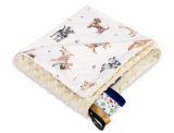 Manta Minky Beige Sensillo, suave y cómoda para bebés.