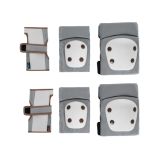 Protectores para rodillas y codos Kikkaboo - Seguridad infantil