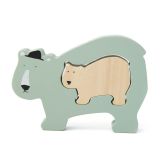 Rompecabezas de Madera Mr. Oso Polar Trixie para Bebés