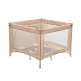 Parque Cuna Enjoy Bear Beige Kikkaboo - Seguridad y Comodidad