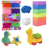 Pelotas de espuma coloridas en cajas vibrantes de Lean toys