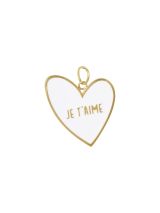 Llamador de Ángeles Proudmama Charm Nola Je t’aime heart