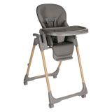 Trona Olive Gris Oscuro Kikkaboo - Comodidad y Seguridad