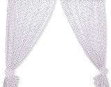 Cortinas para habitación de bebé My Sweet Baby - Corazones colgantes