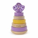 Juguete apilable de madera Mrs. Peacock Trixie