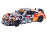 Coche Teledirigido Naranja 1:18 con Ruedas de Goma
