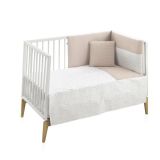 Jgo 2 Pcs.colcha I-v. Cuna 60 Rabbit Beige 60x120x3 Cm - Cambrass