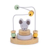 Laberinto de cuentas de madera Mrs. Mouse Trixie para bebés
