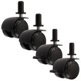 Ruedas para Cuna My Sweet Baby - Set de 4 Piezas Negras