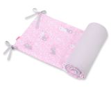 Protector de Cuna Universal My Sweet Baby - Conejitos Rosa