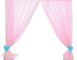 Cortinas Infantiles con Corazones Rosa y Turquesa My Sweet Baby