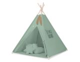 Tipi para Niños My Sweet Baby - Carpa Pastel Verde con Almohadas
