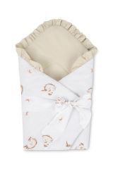 Manta envoltura para bebé Unicornio Beige de Sensillo con bonito diseño