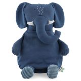 Peluche Grande Mrs. Elephant Trixie - Compañero Orgánico para Bebés