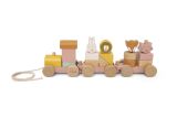 Tren de Madera con Animales - Trixie, Juguete Educativo