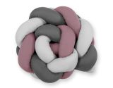 Protectores de Cuna Knot Bumper My Sweet Baby - Pastel Violet