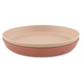Platos de PLA Trixie 2-Pack - Rosa para Bebés