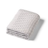 Manta de Algodón Orgánico Babyono para Bebé - Gris