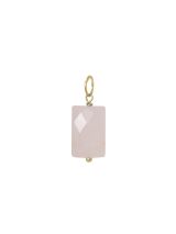 Llamador de Ángeles Proudmama Charm Nola Cuarzo Rosa