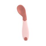 Cuchara Ergonomica Chicco para Bebés 8M+ Melocotón