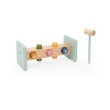 Banco con martillo de madera Trixie para bebés - Juguete educativo