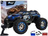 Coche de rally RC 1:18 todoterreno 4x4 con suspensión TPR, vista frontal