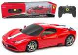 Coche Deportivo RC 1:24 Control Remoto Ferrari 458 Speciale Rojo