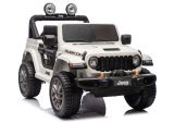 Jeep Rubicon 4x4 Batería 24V Vehículo Eléctrico Blanco