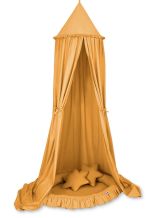 Set de Dosel de Algodón y Nido My Sweet Baby - Amarillo Miel