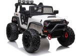 Coche Eléctrico Jeep JC666 para Niños Color Blanco