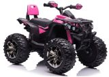 Quad eléctrico rosa QLS-3288