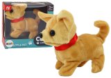 Perro Interactivo de Peluche Beige
