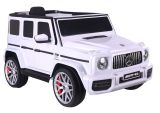 Coche de batería Mercedes G63 blanco S306-1