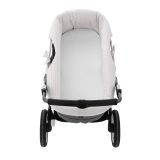 Garnitura Capazo Reversible Candela Crudo 35x75x35 Cm - Cambrass