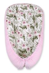 Cocoon Doble Cara Premium My Sweet Baby para Bebés - Flor de Peonía