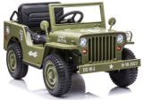 Coche Eléctrico JH-103 Verde Oliva 4x4
