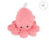 Pulpo Abrazable con Sonajero My Sweet Baby - Coral