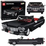 Bloques Construcción Coche Cabrio Clásico 1324 Piezas