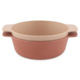 Trixie PLA Bowl 2-Pack Rose - Set de Platos para Bebé